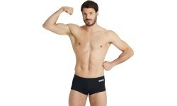 M Team Swim Low Waist Short Solid Black-W 100 - 550
