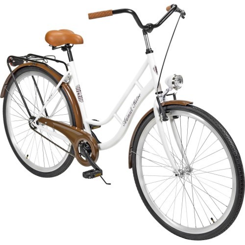 Dviratis AZIMUT Retro 28" 2023 balts
