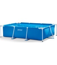 Taisnstūra formas dārza rāmis baseins 220 x 150cm 28270 INTEX