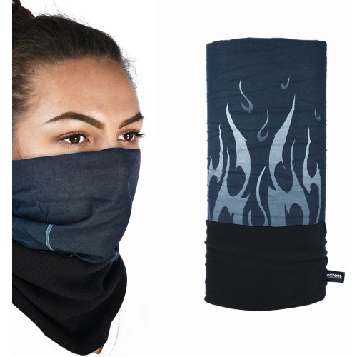 Universal Multi-Functional Neck Warmer Oxford Snug - Flame