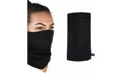 Universal Multi-Functional Neck Warmer Oxford Snug - Black