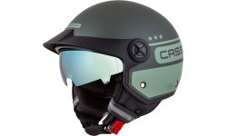 Motocikla ķivere Cassida Handy Plus Chief matēti zaļa / tumši zaļa