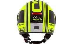 Motocikla ķivere Cassida Handy Metropolis Safety fluo dzeltena/melna/atstarojoši pelēka
