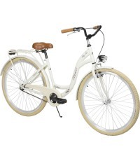 Dviratis AZIMUT City Lux 28" 2023 gaiši krēmkrāsains