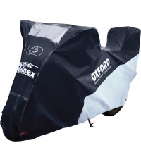 Motorcycle Cover with Suitcase Space Oxford Rainex L