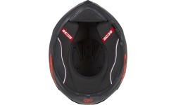 Motorcycle Helmet Cassida Integral GT 2.1 Flash Matte Black/Metallic Red/Dark Gray