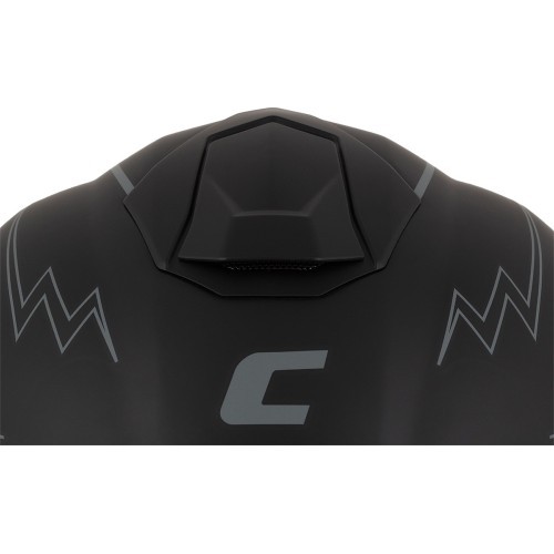 Motorcycle Helmet Cassida Integral GT 2.1 Flash Matte Black/Metallic Red/Dark Gray