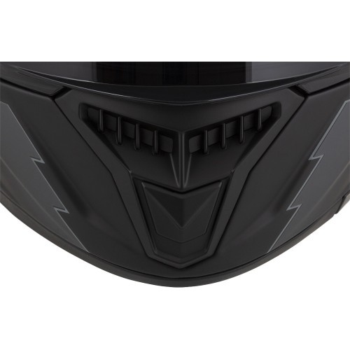 Motorcycle Helmet Cassida Integral GT 2.1 Flash Matte Black/Metallic Red/Dark Gray