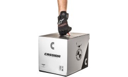 Motocikla ķivere Cassida Integral GT 2.1 Flash matēti melna / metāliski sarkana / tumši pelēka