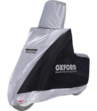 Чехол для скутера Oxford Aquatex Highscreen черный/серебристый