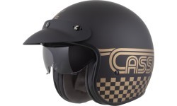 Мотошлем Cassida Oxygen Rondo 2.0 матовый черный/золотой