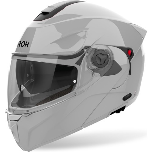 Flip-Up Motorcycle Helmet AIROH SPECKTRE Color P/J Glossy Gray