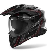 Motocikla ķivere Airoh Commander 2 Carbon Stylish Glossy