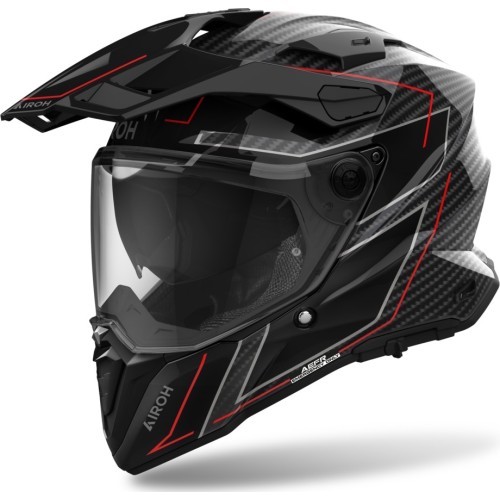 Motorcycle Helmet Airoh Commander 2 Carbon Stylish Glossy