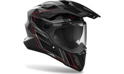 Motocikla ķivere Airoh Commander 2 Carbon Stylish Glossy