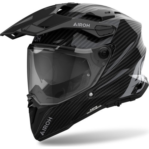 Motocikla ķivere Airoh Commander 2 Carbon Glossy