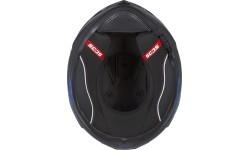 Motorcycle Helmet Cassida Integral GT 2.1 Flash Matte Black/Metallic Blue/Dark Gray