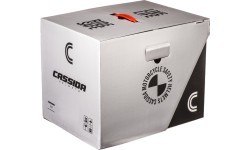 Motocikla ķivere Cassida Integral GT 2.1 Flash, matēti melna / metāliski zila / tumši pelēka