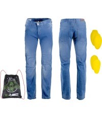 Vīriešu kevlara moto džinsi W-TEC Shiquet - Blue