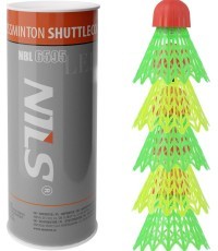 NBL6595 КРОССМИНТОННЫЕ НЕЙЛОНОВЫЕ ШАТТЛЫ LED 5 ШТ. НИЛС