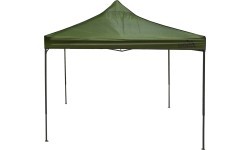 Party tent scissor 3x3m green WATERPROOF