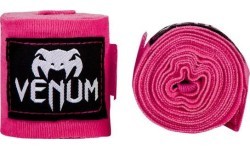 Boxing Handwraps Venum Kontact, 4 m - Neo Pink