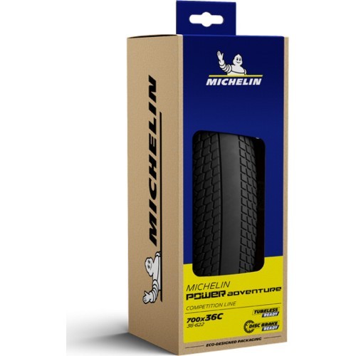 Michelin Power Adventure Classic Competition Line riepa 700 x 42C (42-622), salokāma, bezkameras