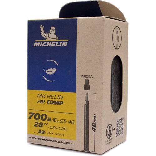 Michelin Air Comp A3 kamera 28" x 1.30"/1.75" (33/46-622/635) FV 48 mm