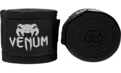 Boxing Handwraps Venum Kontact, 4,5 m - Black
