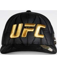 Кепка UFC Zenith by Venum Authentic Fight Night, чёрная/золотая