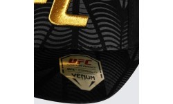 Кепка UFC Zenith by Venum Authentic Fight Night, чёрная/золотая