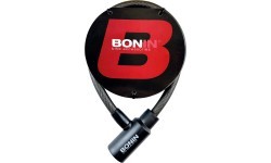 Тросовый велозамок BONIN с ключом, 12 x 900 мм