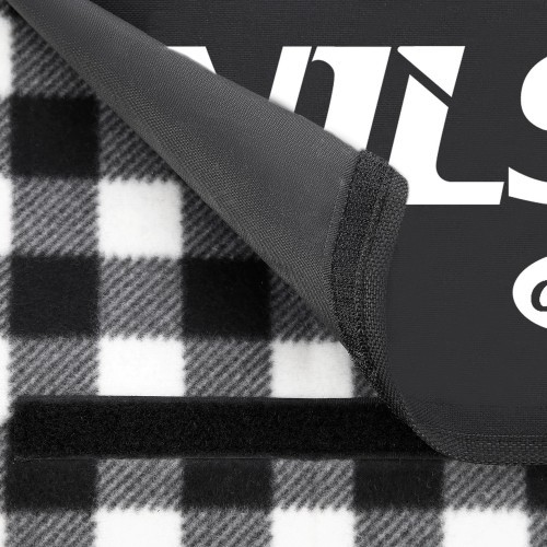 Picnic Mat Nils Camp NC2310 White-Black, 300x200cm, PE, Aluminum