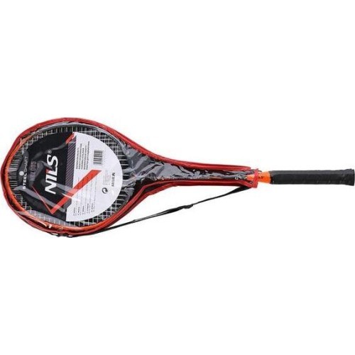 NRZ005 STEEL / BADMINTON SET 2 ROCKETS + COVER NILS