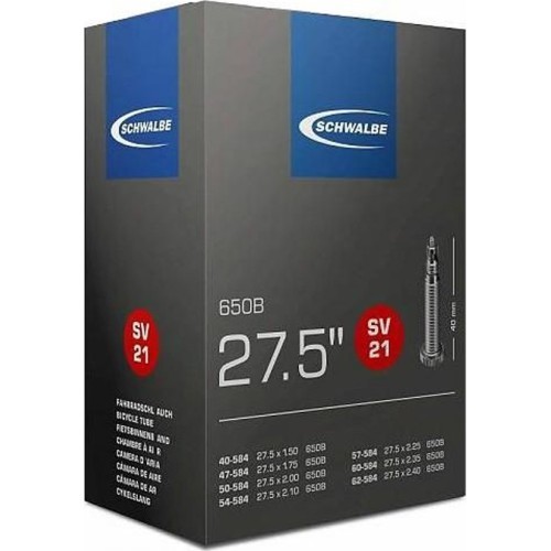 Schwalbe SV21 bicycle tube 27.5x1.50/2.40 (40/62-584) FV40