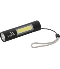 LED Flashlight Cattara ZOOM 120lm rechargeable