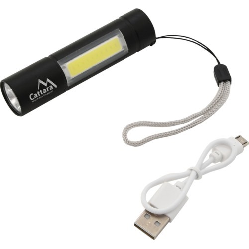 LED lukturītis Cattara ZOOM 120 lm, uzlādējams