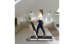 LOOP12 MULTI GRAY ELECTRIC TREADMILL WITH TABLE HMS
