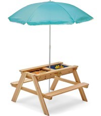 Plum Surfside 3 in 1 play table with parasol