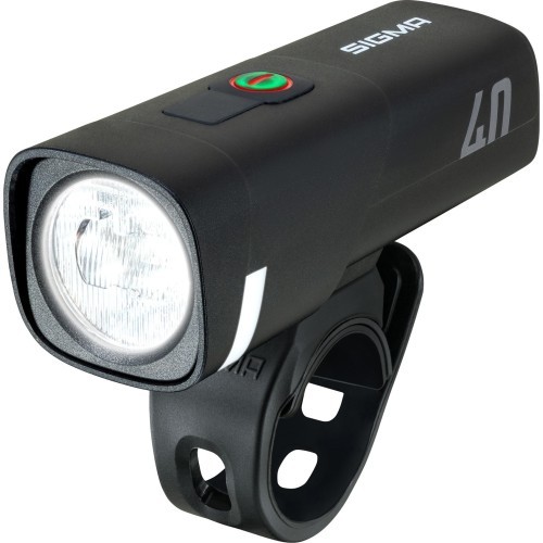 Priekinė lempa Sigma AURA 40 USB
