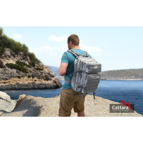 Mugursoma Cattara zila/pelēka 45 l