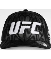 Кепка UFC Zenith by Venum Authentic Fight Night, чёрно-бело-оранжевая
