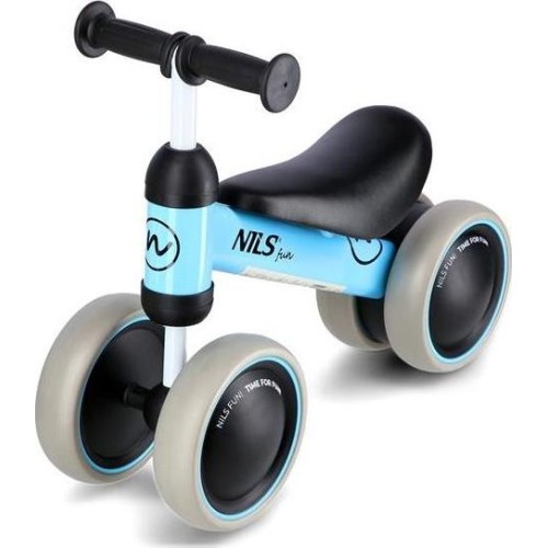 Balansa velosipēds NILS Fun RB002, zils