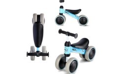 Balansa velosipēds NILS Fun RB002, zils