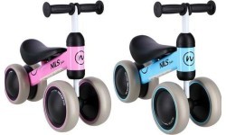 Balansa velosipēds NILS Fun RB002, zils