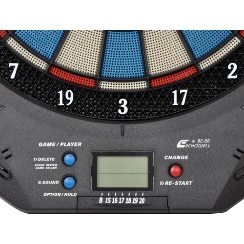 Electronic darts target, 6 darts set Echowell DC88