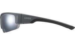 Uvex Sportstyle 215 brilles grey mat / litemirror silver