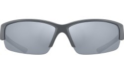 Uvex Sportstyle 215 glasses grey mat / litemirror silver