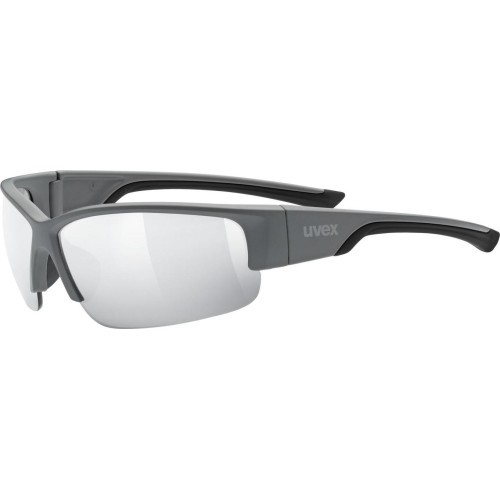 Uvex Sportstyle 215 brilles grey mat / litemirror silver