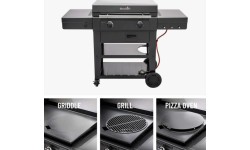 Char-Broil Versa-Tile gas grill with griddle
